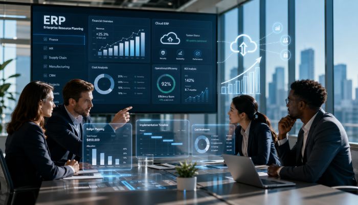 Quanto Custa Implementar um ERP? Guia de Orçamento e Cálculo de ROI para Empresas